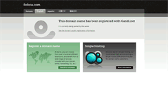Desktop Screenshot of fofoca.com
